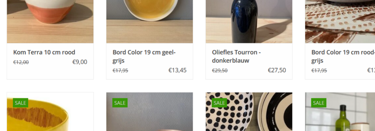 Sale on line in januari 2025